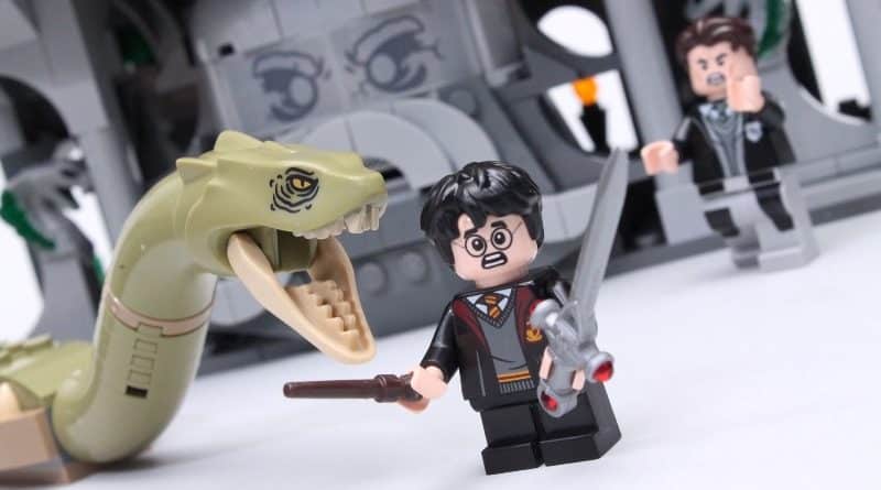 The basilisk from Lego Harry Potter